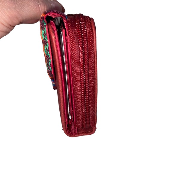 Gold Coast Faux Leather Womens Wallet Checkbook Aztec Southwestern Cowgirl New - Picture 7 of 13